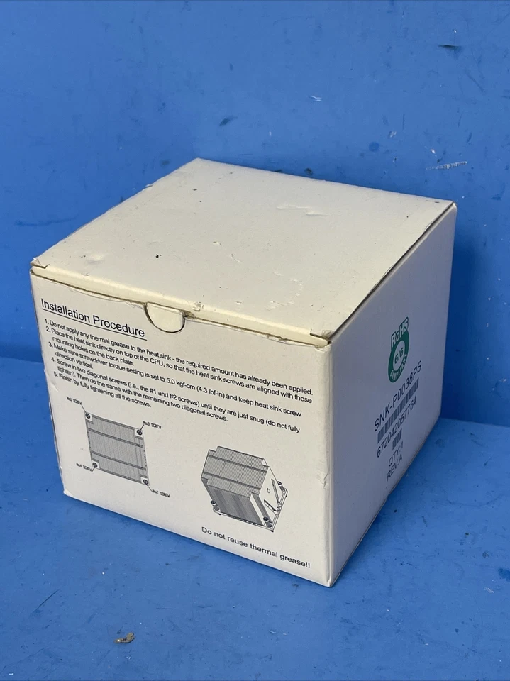 Supermicro SNK-P0038PS Heatsink - Image 2 of 3