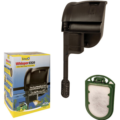 Tetra Whisper EX 20 Silent Multi-Stage Power Filter for 10-20 Gal