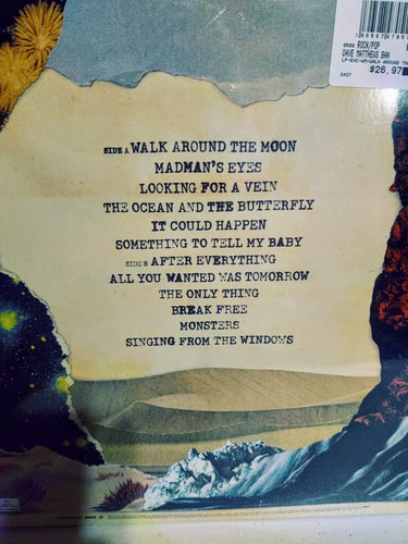 Walk Around The Moon by Dave Matthews Band (Blue Vinyl Record/LP, New & Sealed) - Picture 3 of 3