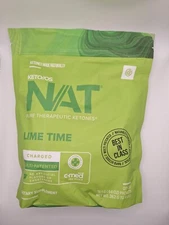 PRUVIT ketone drink  Keto Nat LIME TIME Charged 20 pack Free Shipping