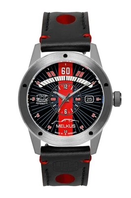 UMF Ruhla Melkus 1862-2 Automatik Herrenuhr Limited Edition Saphirglas 42mm - Bild 1 von 4