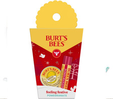 Burt's Bees Feelin Festive Pomegranate Lip Balm and Lemon Hand Cream Gift Set