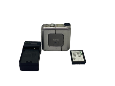 Nikon COOLPIX SQ 3.1MP Digital Camera - Silver for sale online | eBay