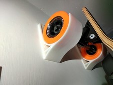 Wandhalterung für elektrisches Longboard (Yuneec E-GO) - 90mm Wheels Mount