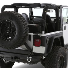 For Jeep Wrangler 1997-2002 Smittybilt Replacement Molle Black Roll Bar Padding For Jeep Wrangler 1997-2002 Smittybilt Replacement Molle Black Roll Bar Padding