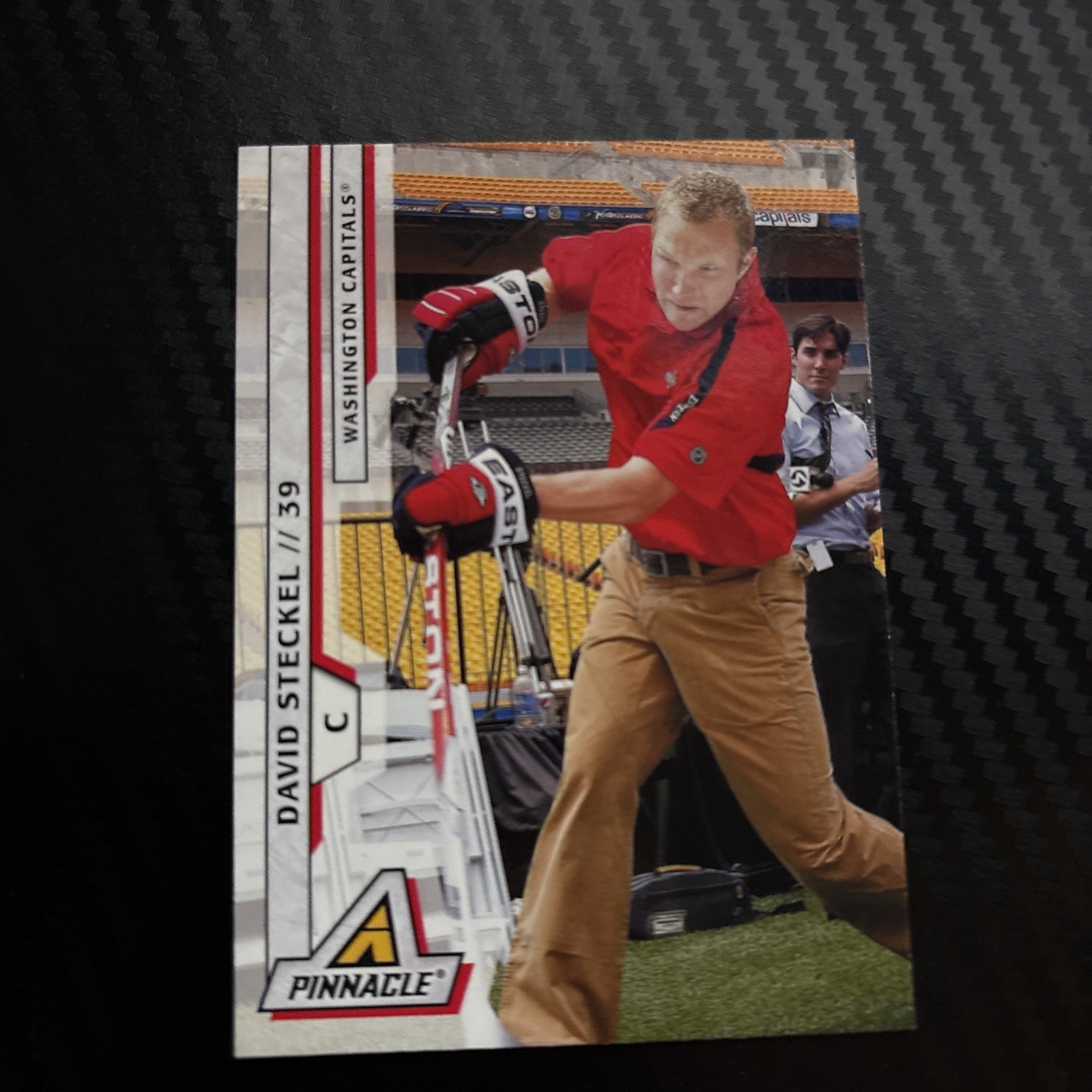2010-11 Panini Pinnacle #5 David Steckel Washington Capitals
