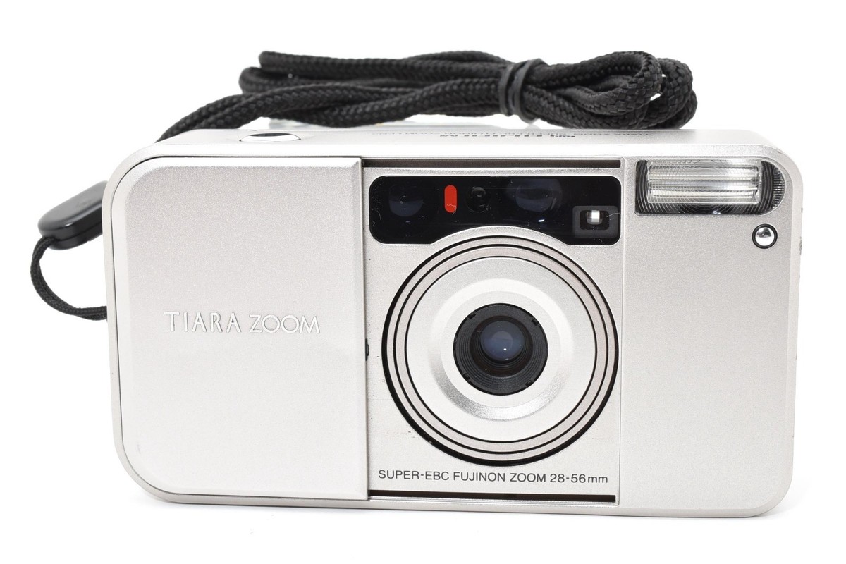 富士フィルム　FUJIFILM CARDIA mini TIARA ZOOM NEAR MINT w/Strap 】Fuji Fujifilm Cardia Mini Tiara Zoom 35mm Film