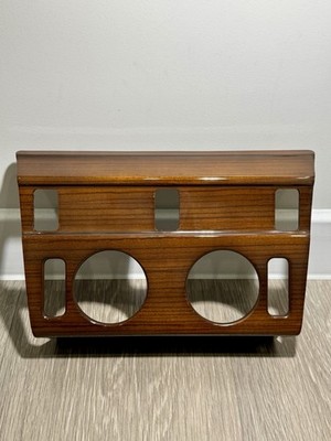 Mercedes W124 Zebrano Wooden Climate Control Panel, Wood Trim Central Console