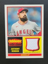 2025 Topps Heritage Clubhouse Collection Relics Anthony Rendon #CCR-ARE Angels 