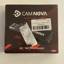 CAM NOVA Video Capture Card, 4K60 input, 1080P HDMI - New in Box 
