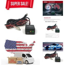 RDA-HDWKT Radar Detector Smart Hardwire Kit with Mute/Mark Button, LED Alert ...