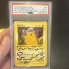 Pokemon PSA 10 auto  grade 5 1st Edition Base Set Red Cheeks Pikachu LOW POP