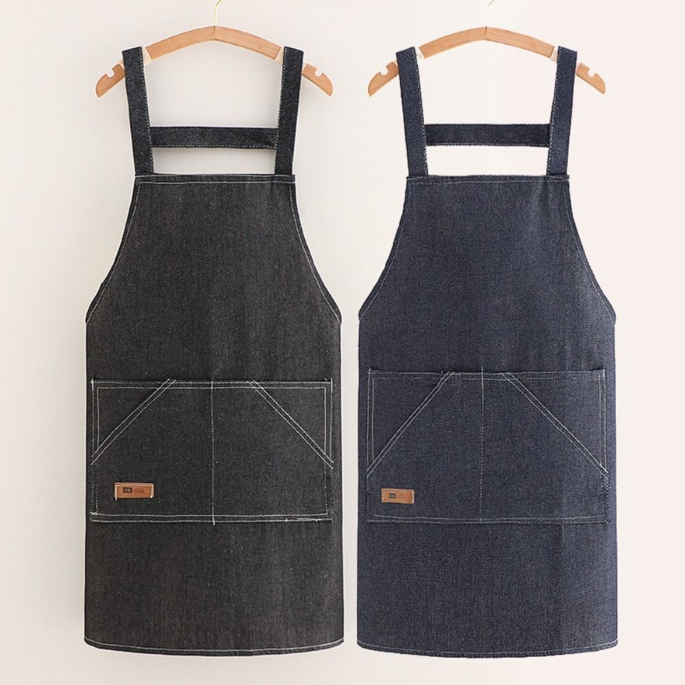 Verdicken Küchenschürzen Mehrfach-Tasche Barista-Schürze  Gartenarbeit