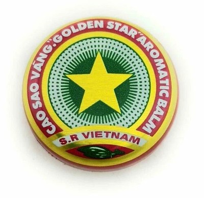 Golden Star Aromatic Herbal Menthol Balm Vietnam 3g