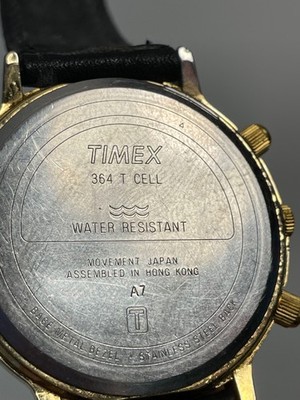 TIMEXタイメックス 364T CELL サン&ムーン トリプルカレンダー Timex 364 T Cell Quartz Watch Vtg Moon Phase Perpetual Calendar