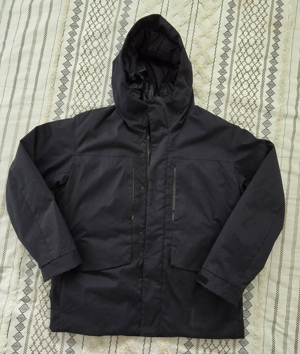 UNIQLO Hybrid Down Parka Hooded Water-Repellent Jacket Men's Large
