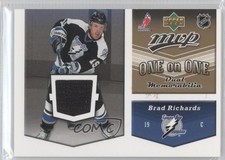 2006 Upper Deck MVP One on Dual Jerseys Brad Richards Rod Brind'Amour #OJ-RB 0v1