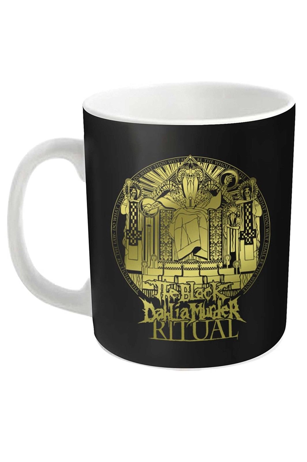 Кружка с ритуальным логотипом группы Black Dahlia Murder Mug Официальная Белая коробка одного размера