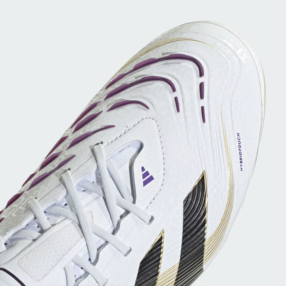 adidas Soccer Cleats Predator Elite HG/AG Japan White / Gold