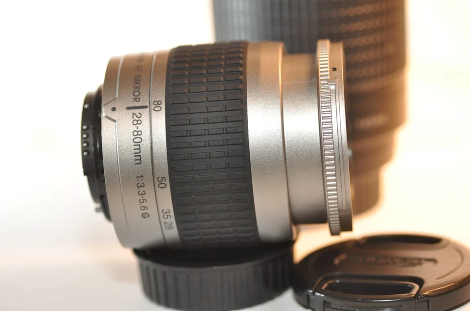 Nikon AF G Nikkor 28-80mm & 70-300mm TWO FX lens SET for D750 D300 D600 D800 D90 - Image 2 of 4