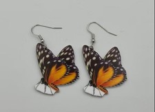 Butterfly Design Acrylic Earrings E