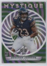2023 Panini Illusions Mystique Emerald Roschon Johnson #30 11gl