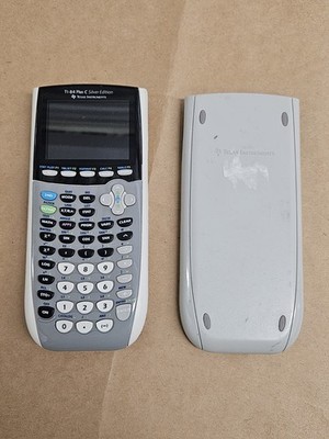 Texas Instruments TI-84 Plus C Silver Edition Graphing Calculator | eBay