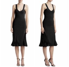 Roberto Cavalli Knit Scoopneck Fit-&-Flare Dress Size 42/6US