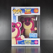 Funko Pop! Toy Story: Lotso (Flocked) #1748 Exclusive And Pop Protector 