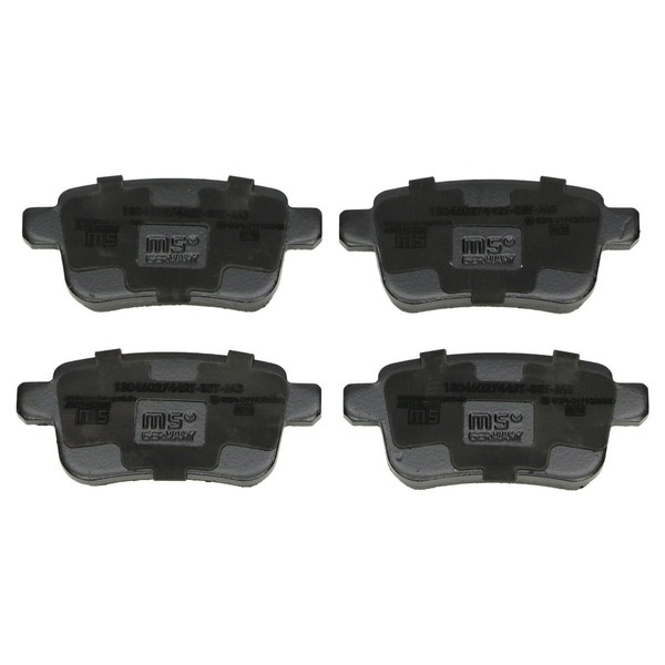 MS 13046027442T-SET-MS BremsbeläGe, BremsklöTze Hinterachse FüR Renault Kangoo E-image