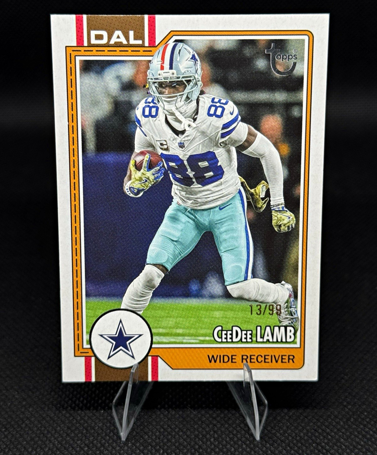2026 Topps Flagship-Vintage Stock Rare SP CeeDee Lamb #/99 Dallas Cowboys