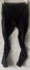 Sweetflexx Resistance Leggings Womens 8 Black Workout ActiveWear NWOT