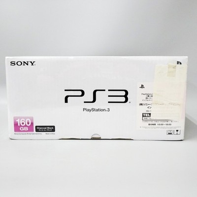 SONY PS3 PlayStation 3 CECH-3000A Charcoal Black Console 160GB
