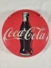 VINTAGE 1996 COCA COLA 12" Lighted Round Red Button Telephone Phone Works