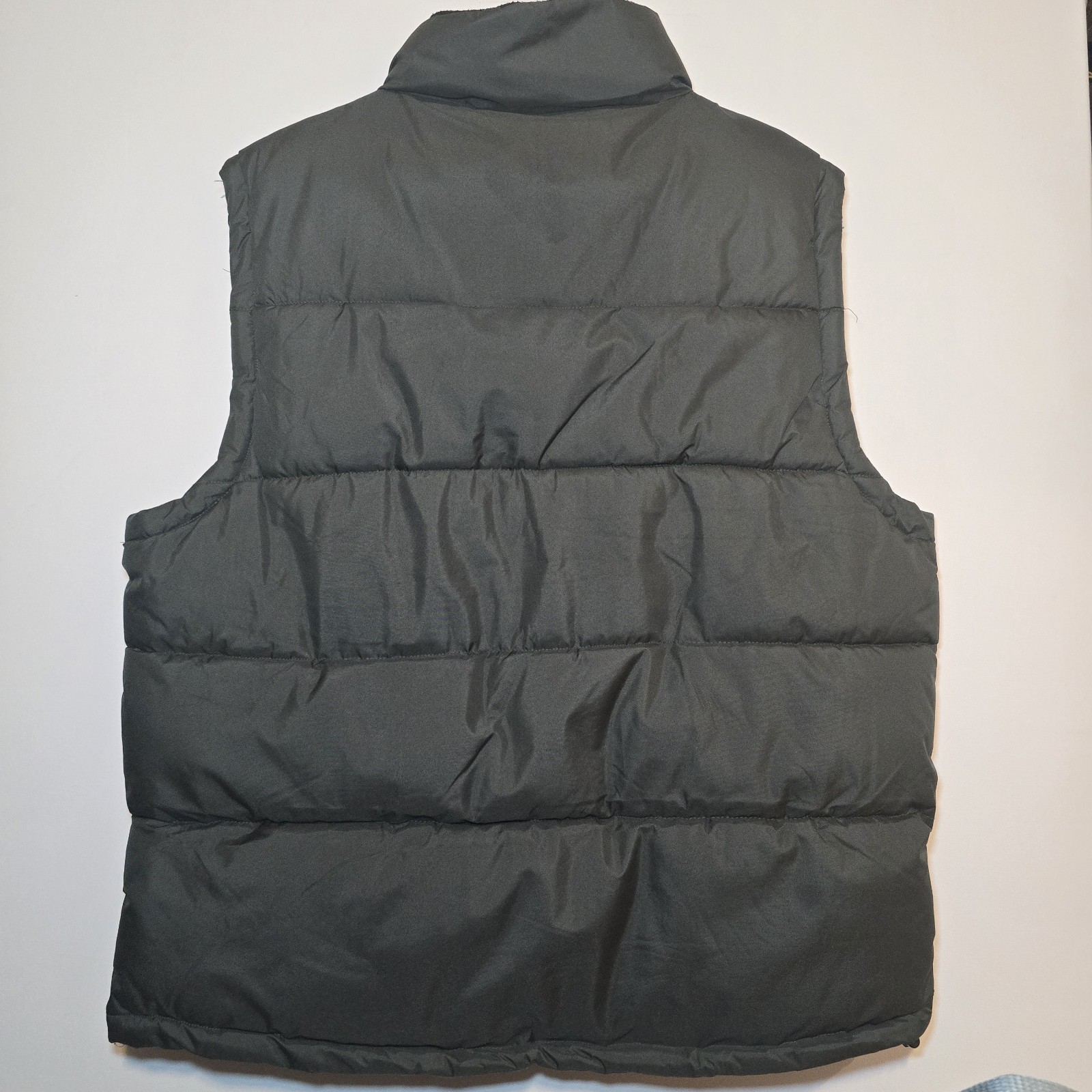 Akademiks Puffer Vest Mens Size X-Large Black Full Zip Hip Hop Y2K image 7
