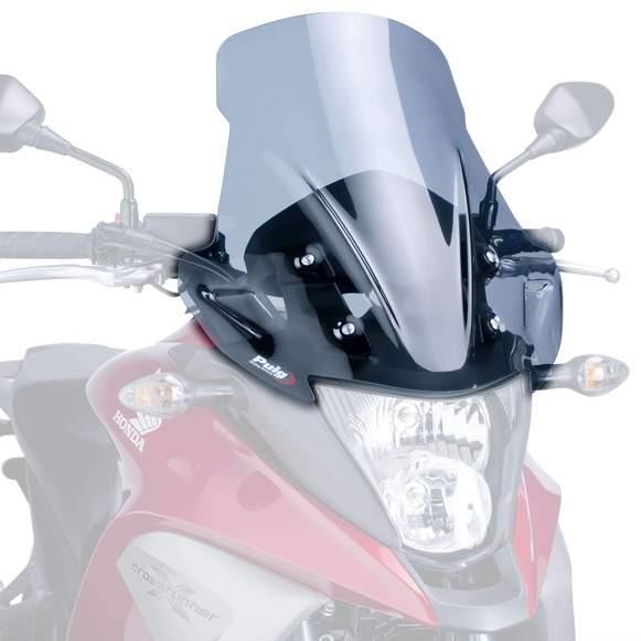 Puig Touring Windschutz Leichtrauch FüR Honda VFR 800 X Crossrunner 2011-2014-image