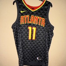 Nike Atlanta Hawks Trae Young #11 NBA Swingman Jersey Black Size 52 XL