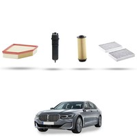 Hoffcar Wartungsset - 4 Filter FüR Bmw Serie 7 (G11, G12) 730D 195KW Ab 2015