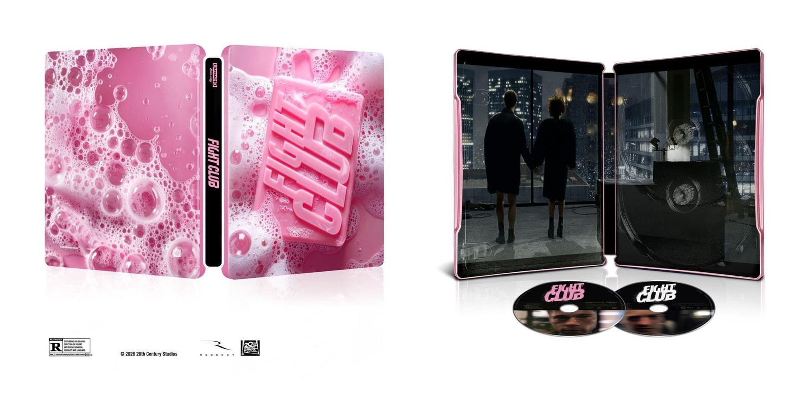 Steelbook Fight Club (1999) (4K UHD + Digital) PREORDER SHIP 5/12/26