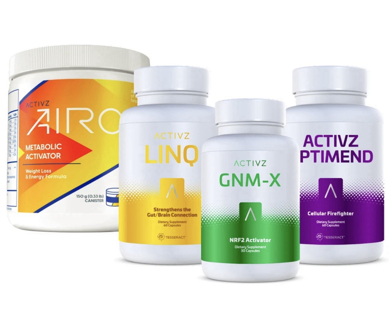 ACTIVZ TRIFECTA : 1 GNMX + 1 LINQ + 1 OPTIMEND + AIRO