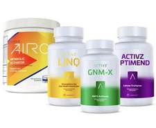 ACTIVZ TRIFECTA : 1 GNMX + 1 LINQ + 1 OPTIMEND + AIRO
