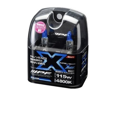 IPF Halogen Super J Beam Xenon Weiß 4800K H1 XE15