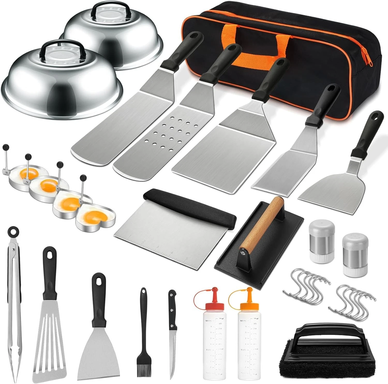 35PCS Griddle Accessories Kit, Flat Top Grill Set for Blackstone...