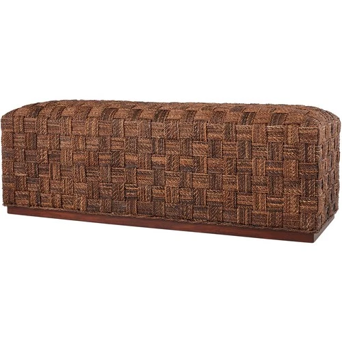 Cyan Design 11678 Milos 19 inch Brown Ottoman - Picture 1 of 3