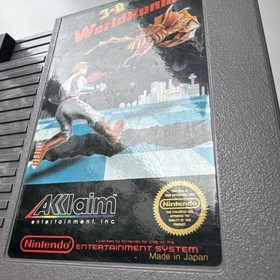 3D WorldRunner w/ Original Manual (Nintendo | NES) (5-Screw Variant) - Tested