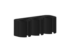 410 Bore MLOK Ammo Holder - 3 Round Capacity Bullet Holder, 2-Pack, USA Made