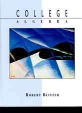 College Algebra Hardcover Robert Blitzer