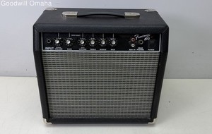 Fender Frontman 15G Guitar Portable Amplifier POWER TESTED!!! PARTS OR REPAIR!!!