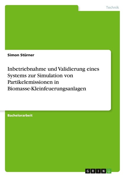 Inbetriebnahme Und Validierung Eines Systems Zur Simulation Von Partikelemission-image