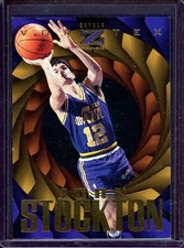 JOHN STOCKTON ~ 1996-97 Z-Force Basketball Vortex Insert #V14